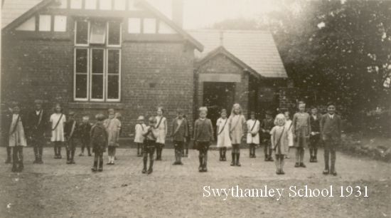 swythamley school 1931